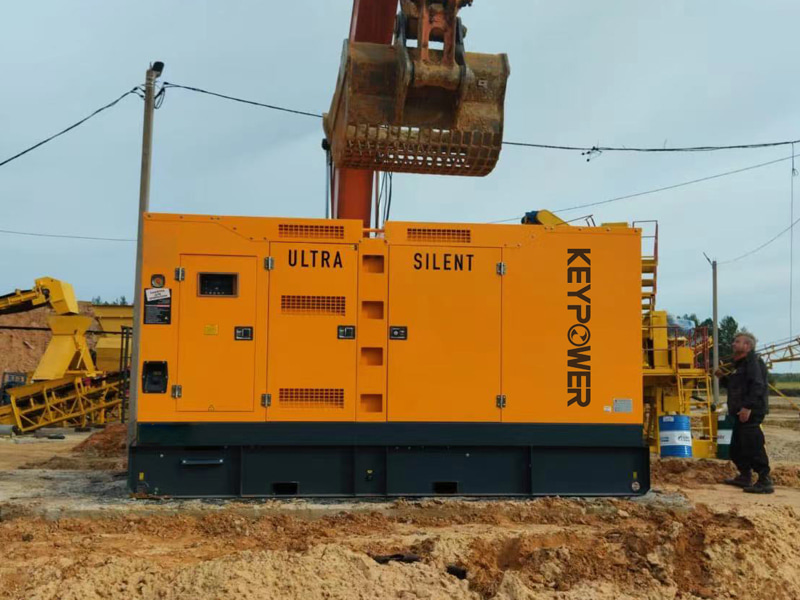 مولد KEYPOWER 500kVA WEICHAI في روسيا